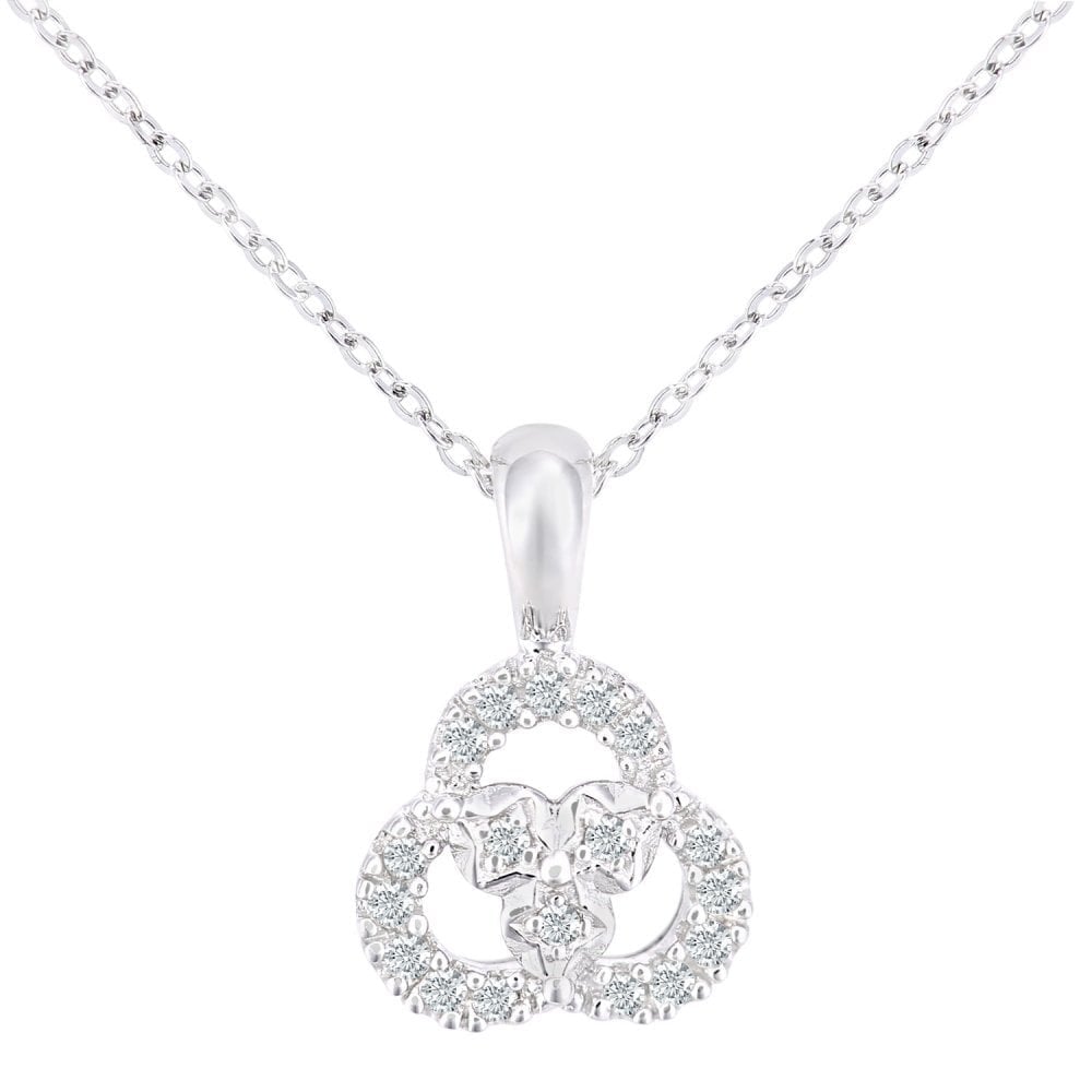 Diamond Necklace - detail view | Prime Jewellery