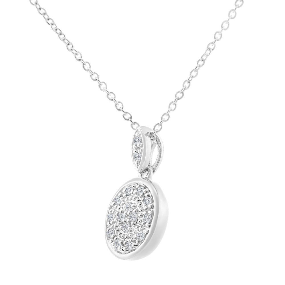 Diamond Necklace - detail view | Prime Jewellery