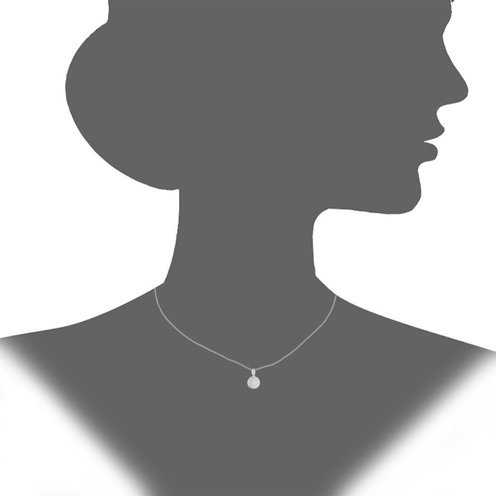 Diamond Necklace - detail view | Prime Jewellery