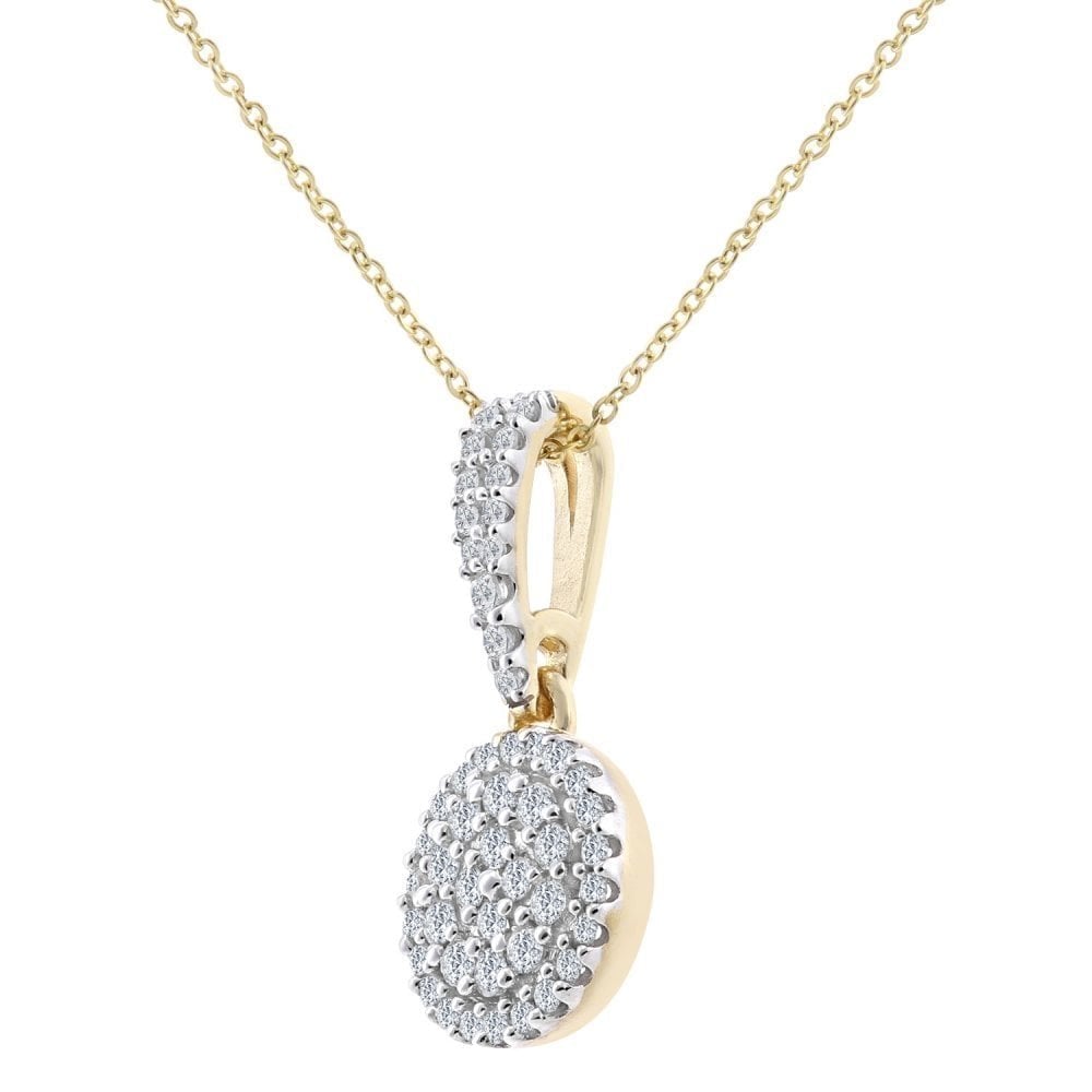 Diamond Necklace - detail view | Prime Jewellery