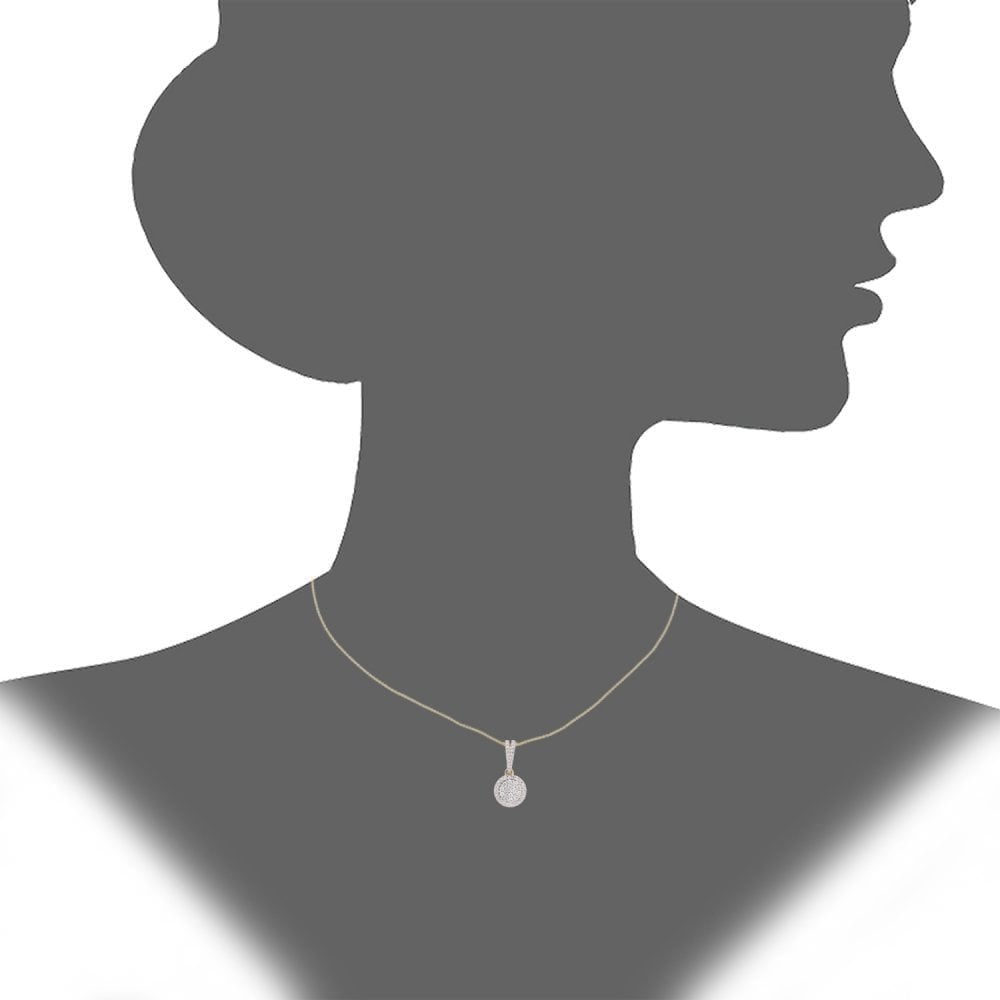 Diamond Necklace - detail view | Prime Jewellery
