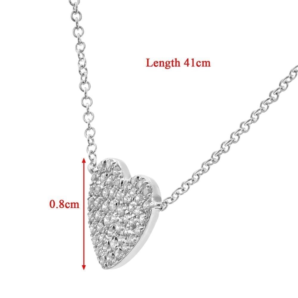 Diamond Necklace - detail view | Prime Jewellery