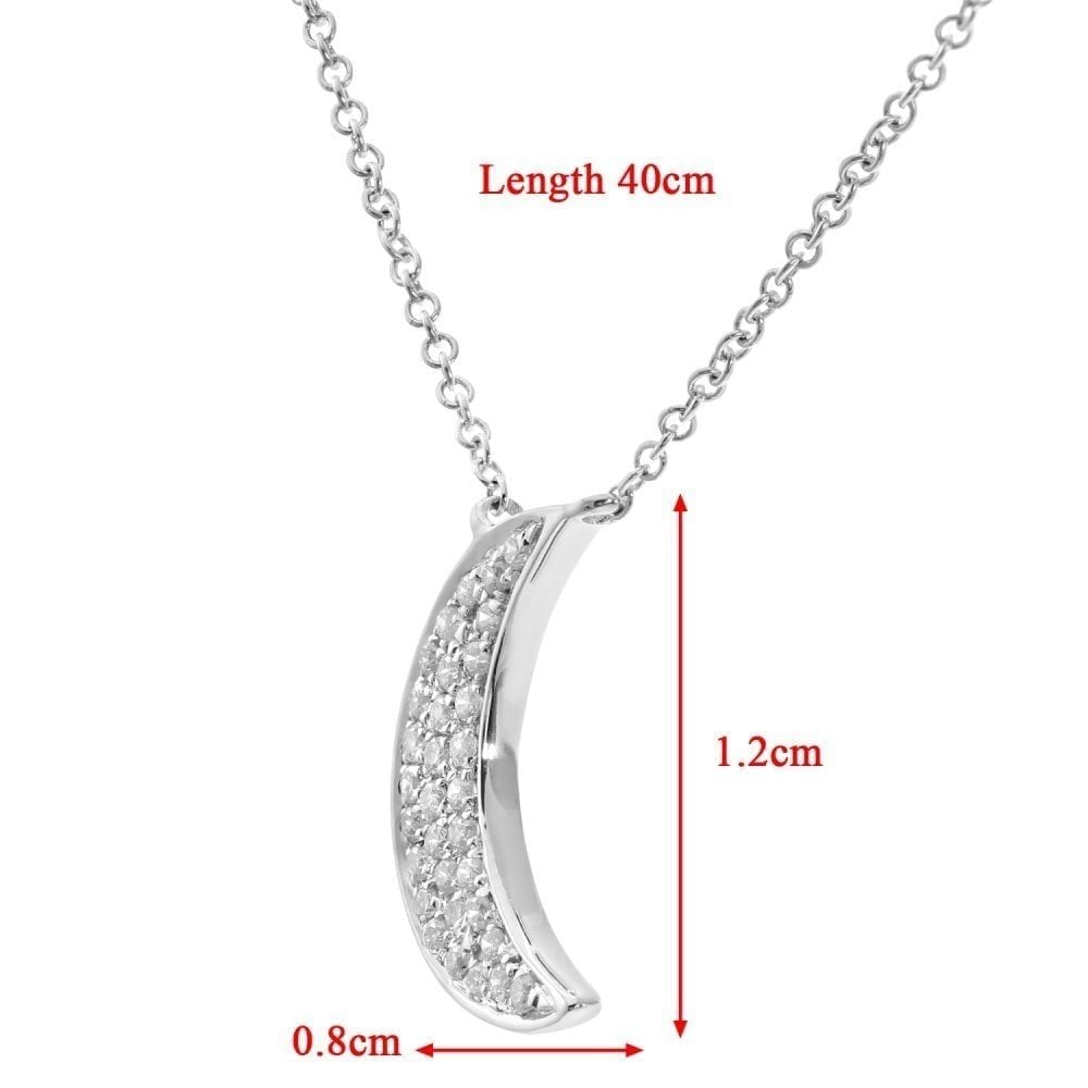 Diamond Necklace - detail view | Prime Jewellery