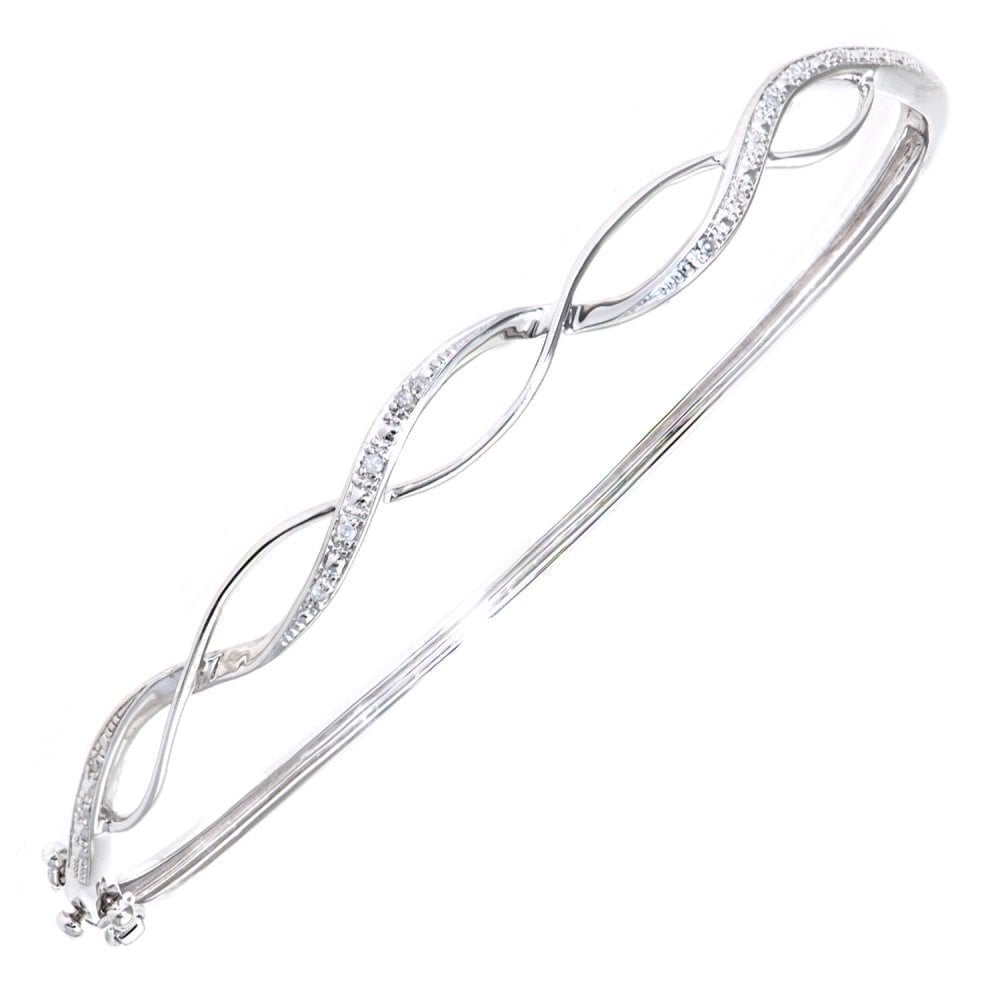 Diamond Bangle - detail view | Prime Jewellery