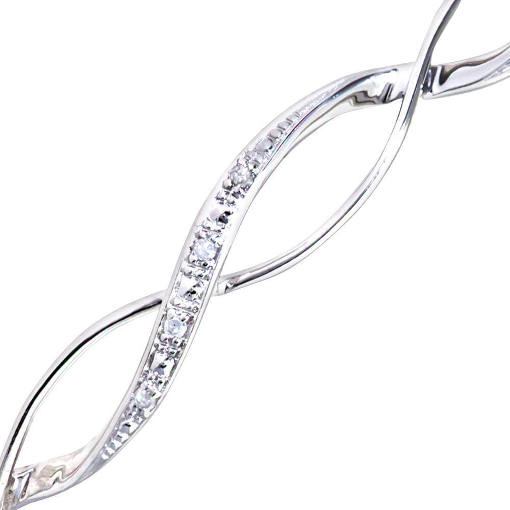 Diamond Bangle - detail view | Prime Jewellery