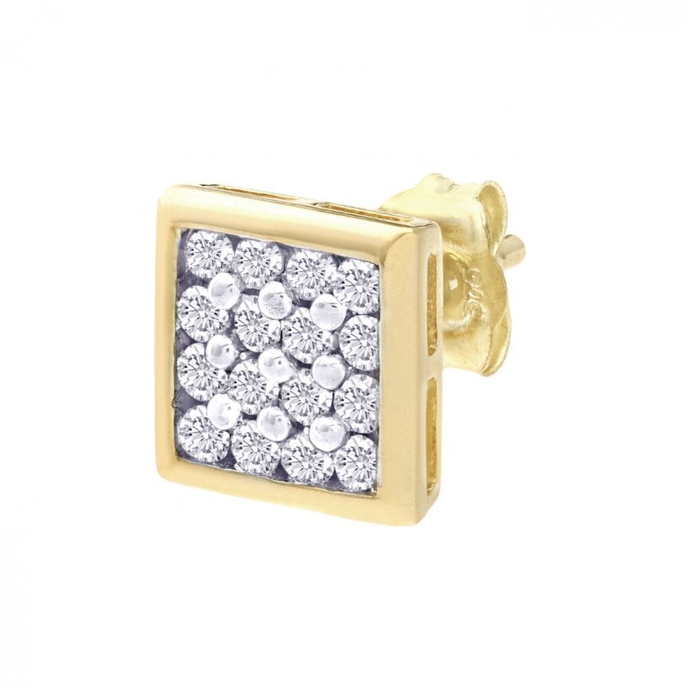 Diamond Stud Earrings - detail view | Prime Jewellery