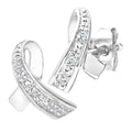 Diamond Stud Earrings 9ct White Gold | Prime Jewellery