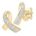Diamond Stud Earrings 9ct Gold | Prime Jewellery