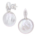 Pearl Stud Earrings 9ct White Gold | Prime Jewellery