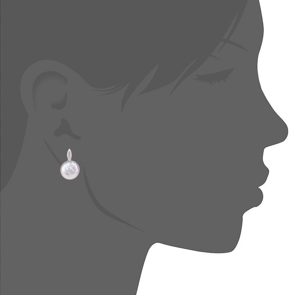 Pearl Stud Earrings - detail view | Prime Jewellery
