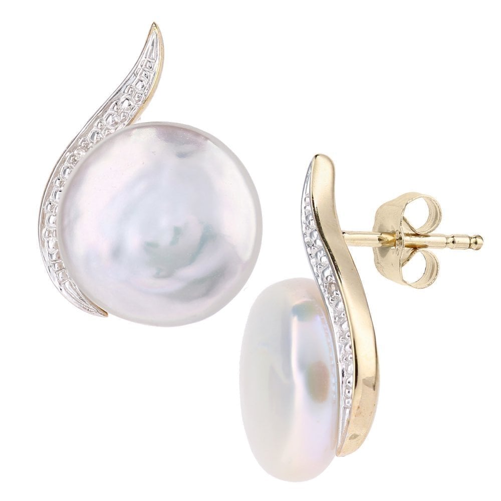 Pearl Stud Earrings - detail view | Prime Jewellery