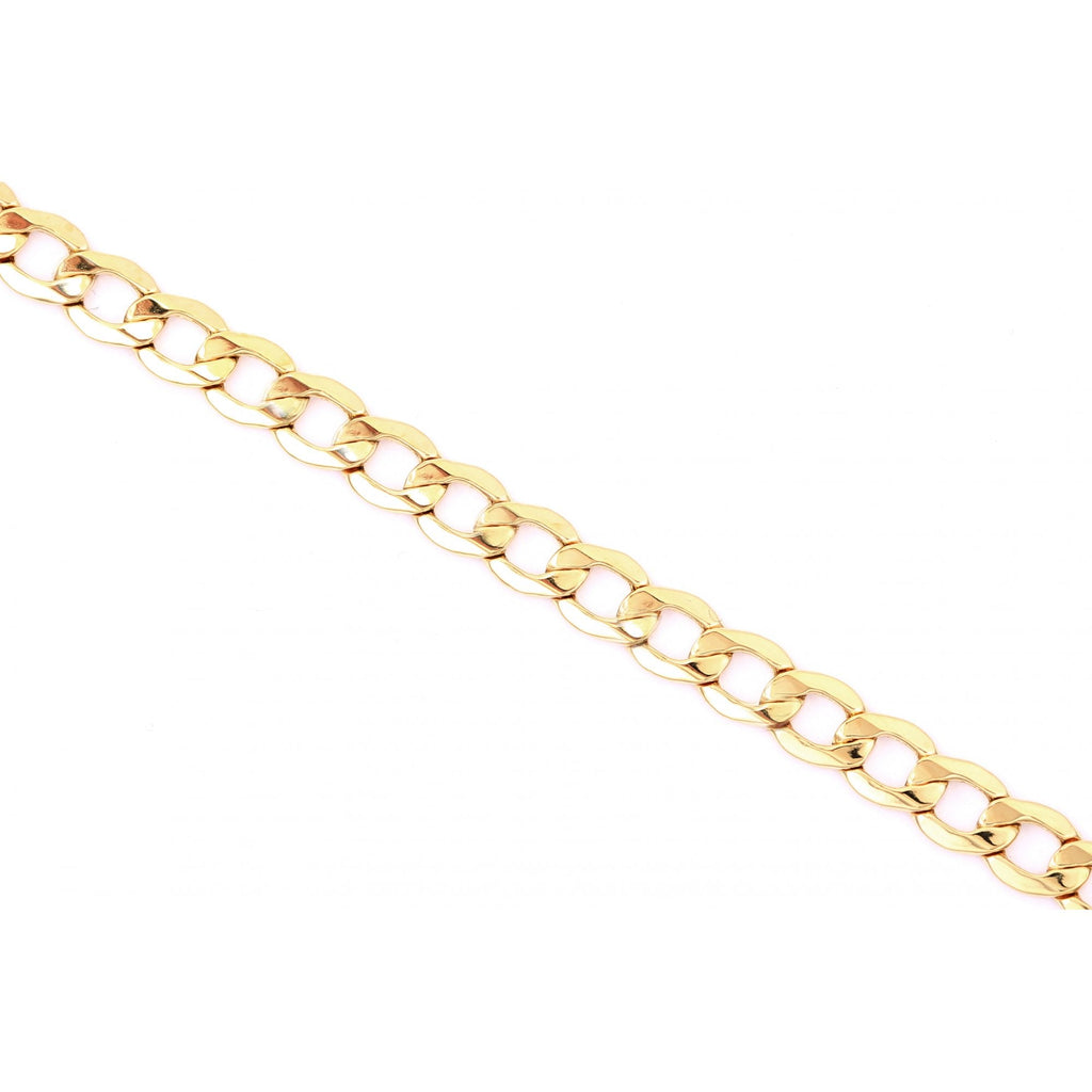 9ct Yellow Gold Curb Chain
