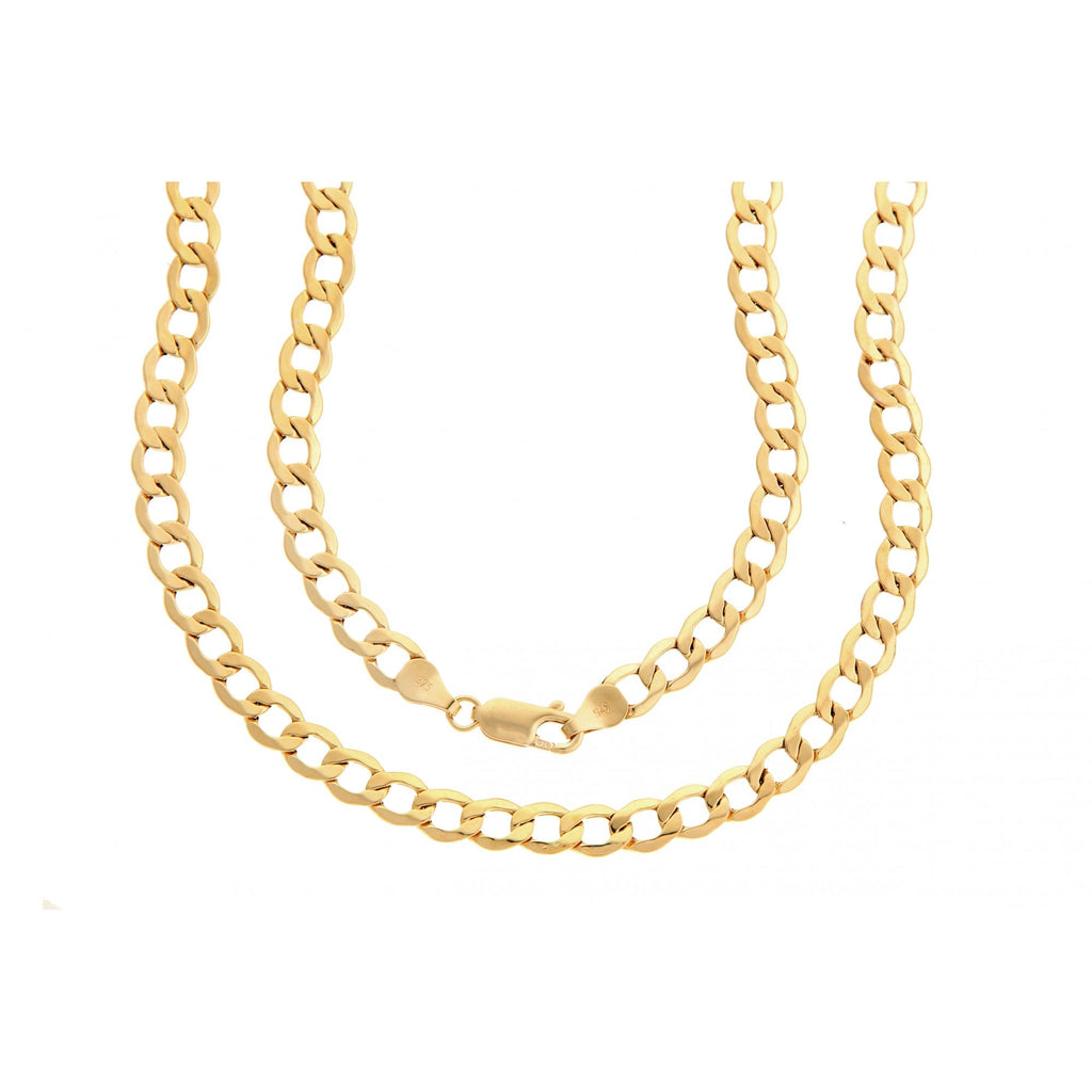 9ct Yellow Gold Curb Chain