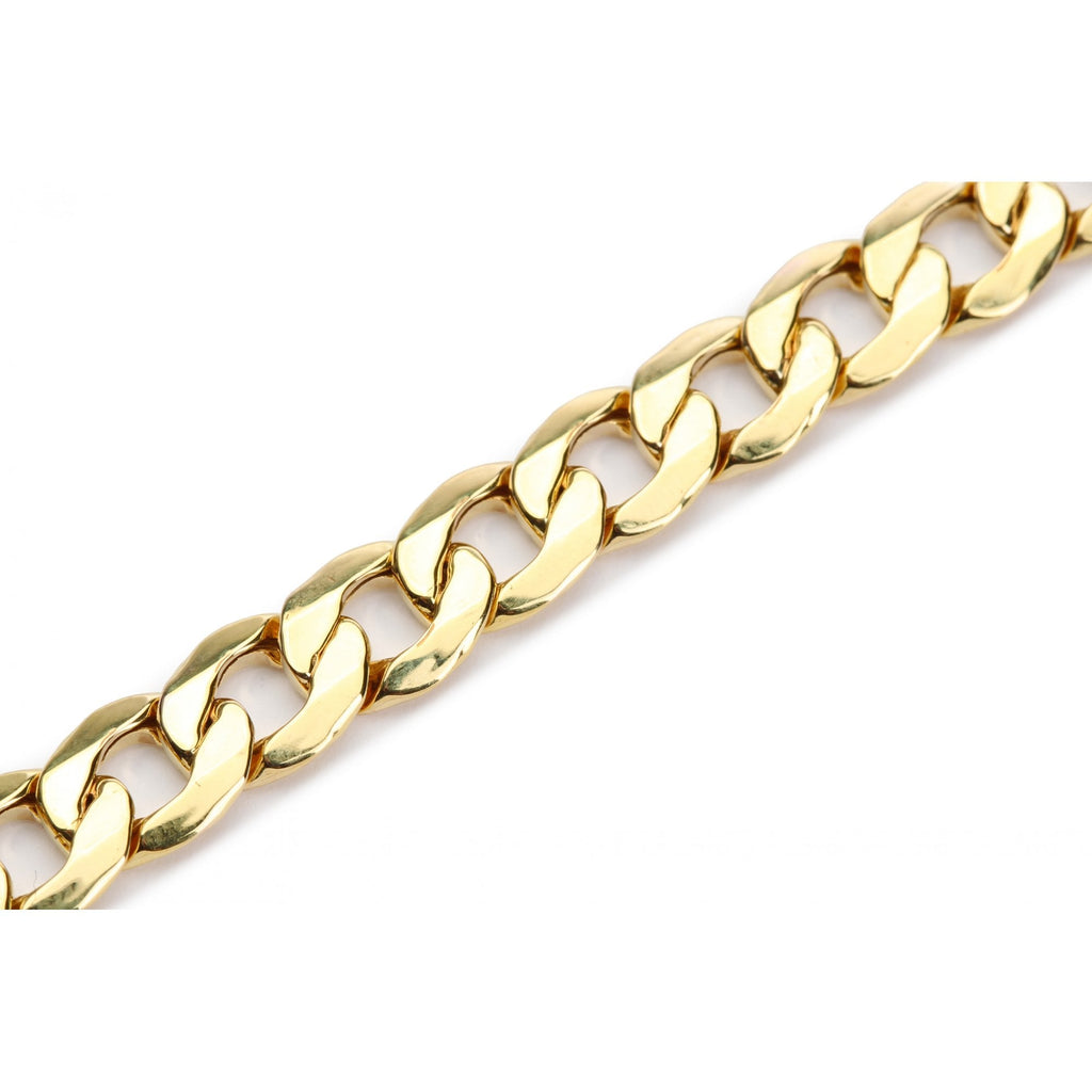 9ct Yellow Gold Curb Bracelet