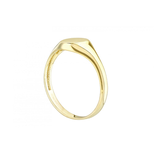 9ct Yellow Gold Oval Signet Ring
