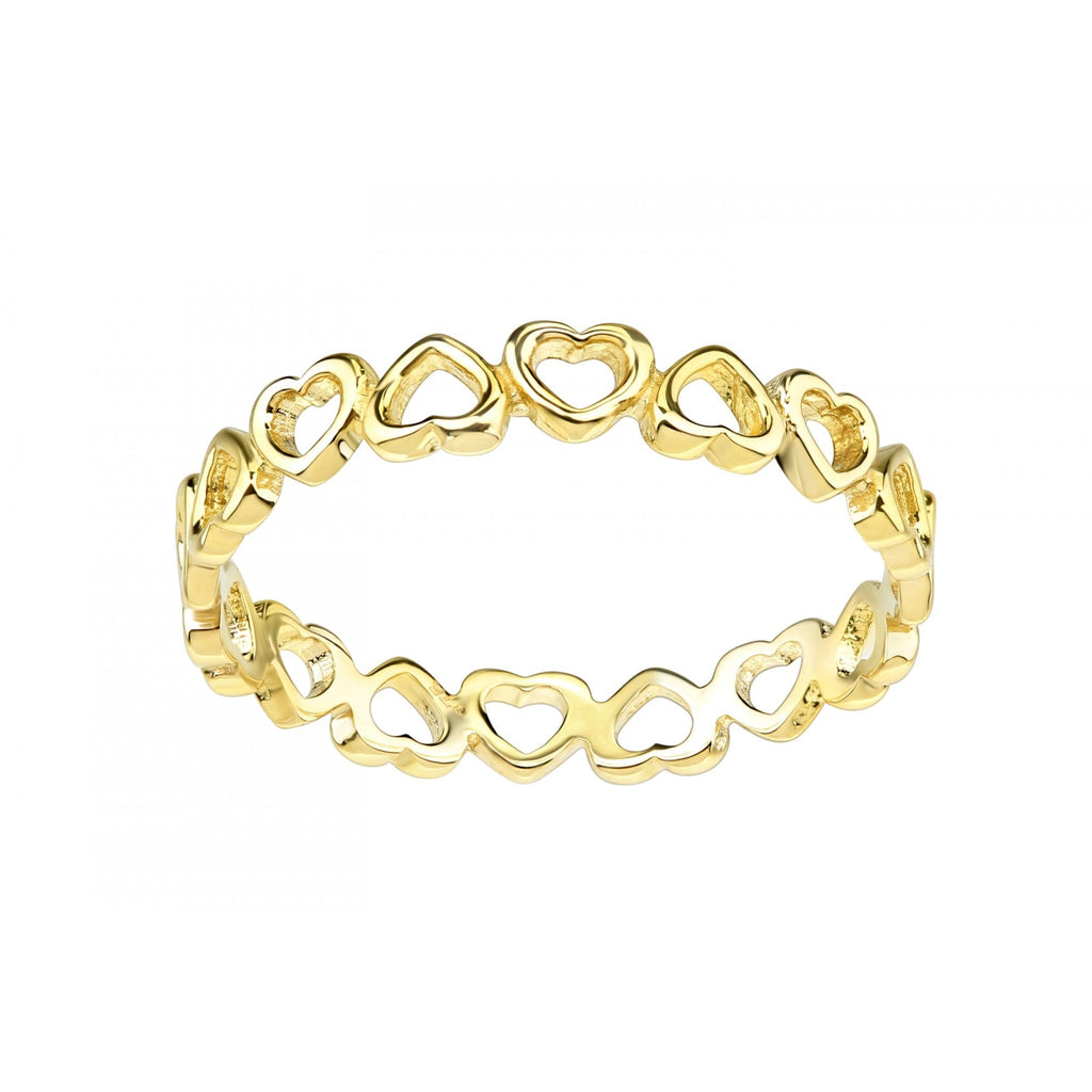 9ct Yellow Gold Heart Ring