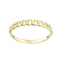 9ct Yellow Gold Infinity Ring