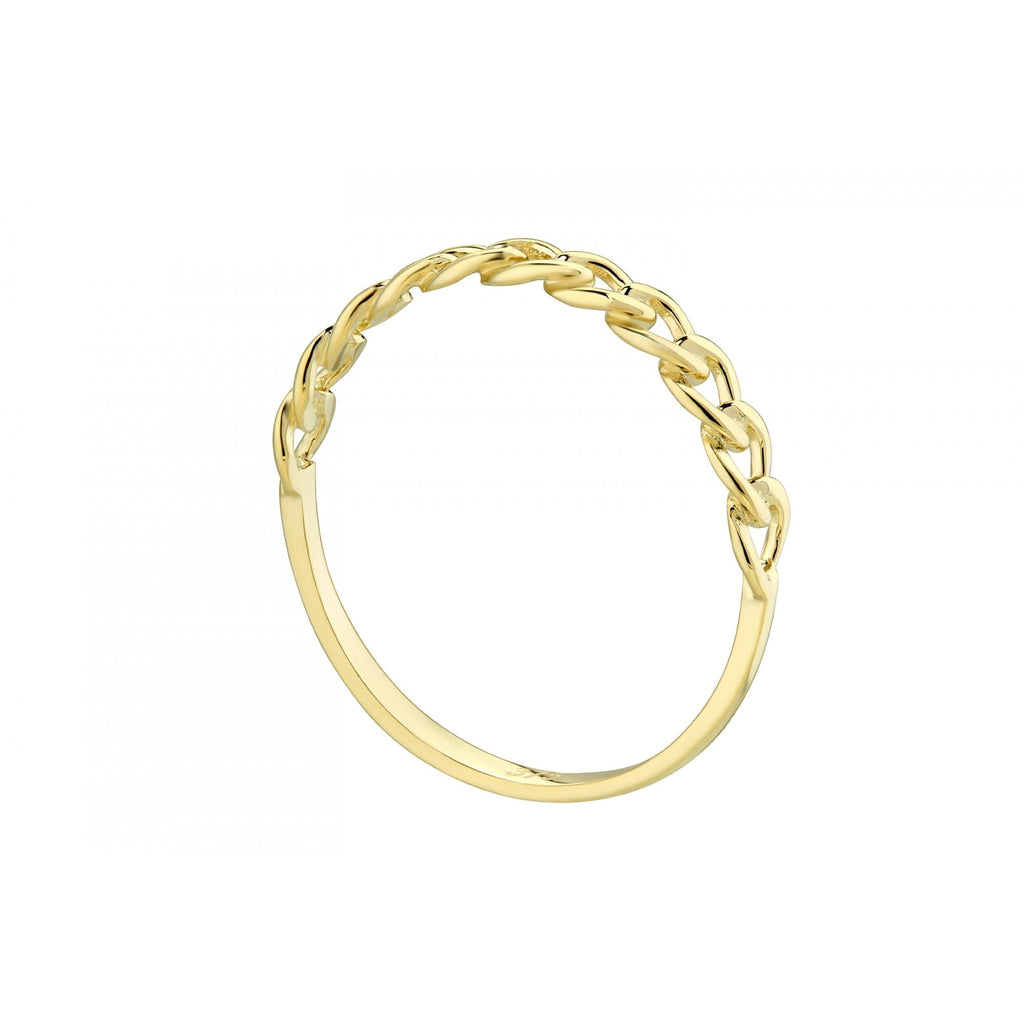 9ct Yellow Gold Infinity Ring