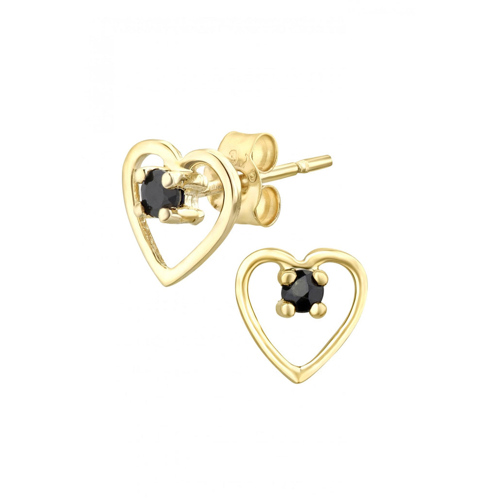 Black Sapphire and - detail view | Prime Jewellery