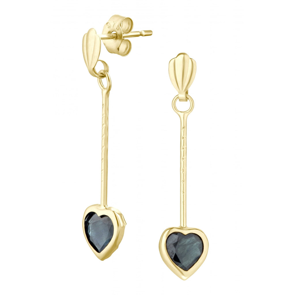 Black Sapphire and - detail view | Prime Jewellery