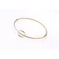 9ct Yellow Gold Bangle Twist Design