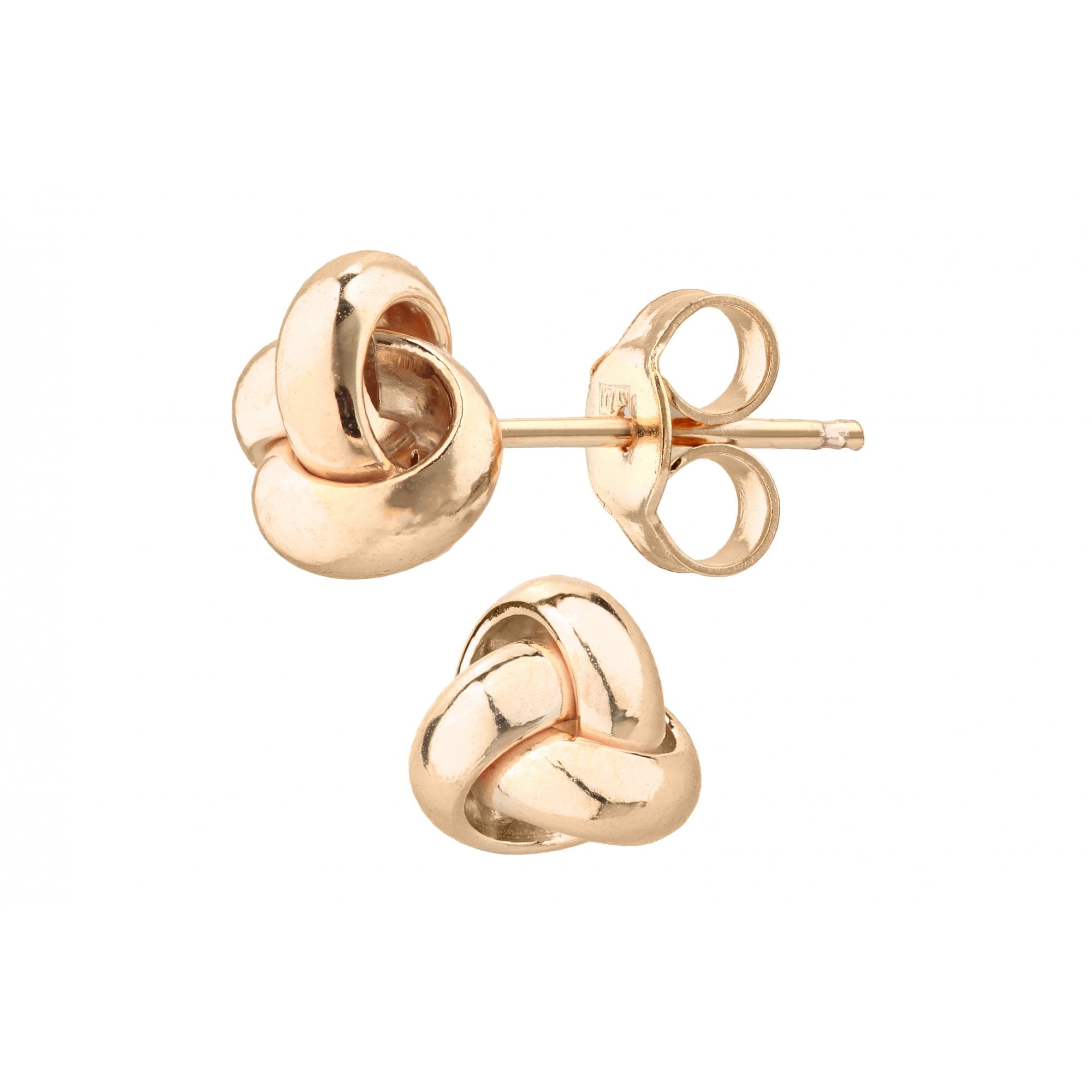 Love Knot Stud - detail view | Prime Jewellery
