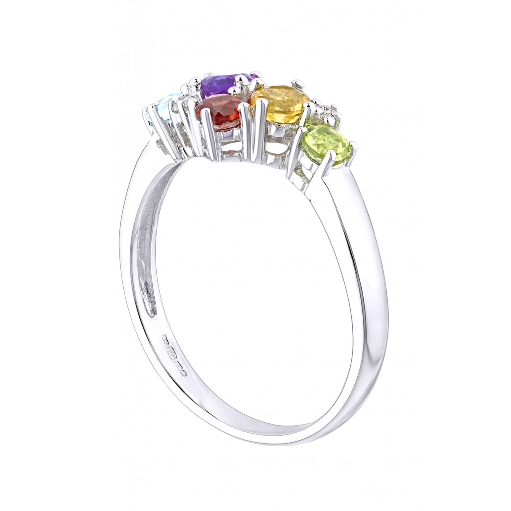 Diamond and Multi - detail view | Prime Jewellery