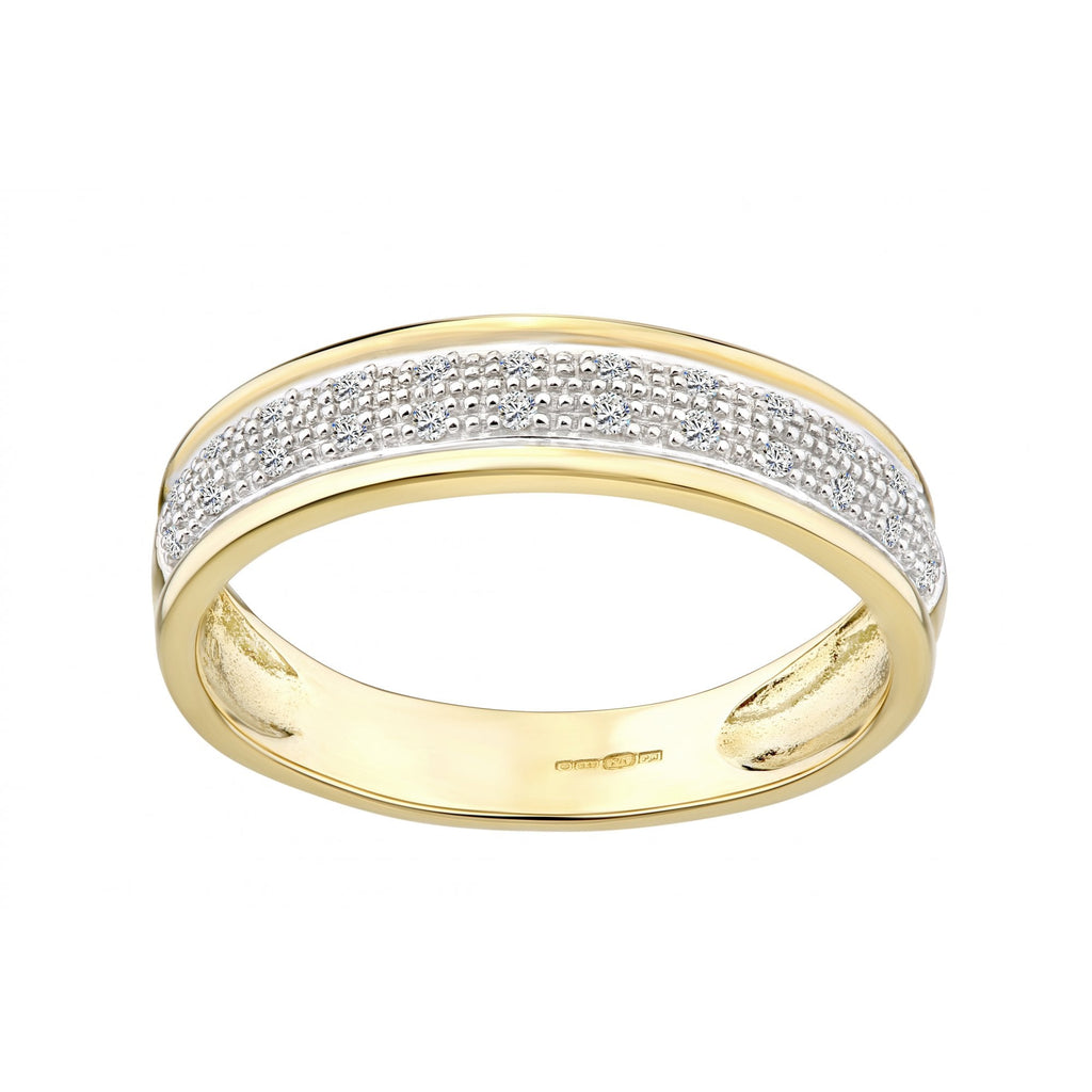 Diamond Wedding Ring - detail view | Prime Jewellery