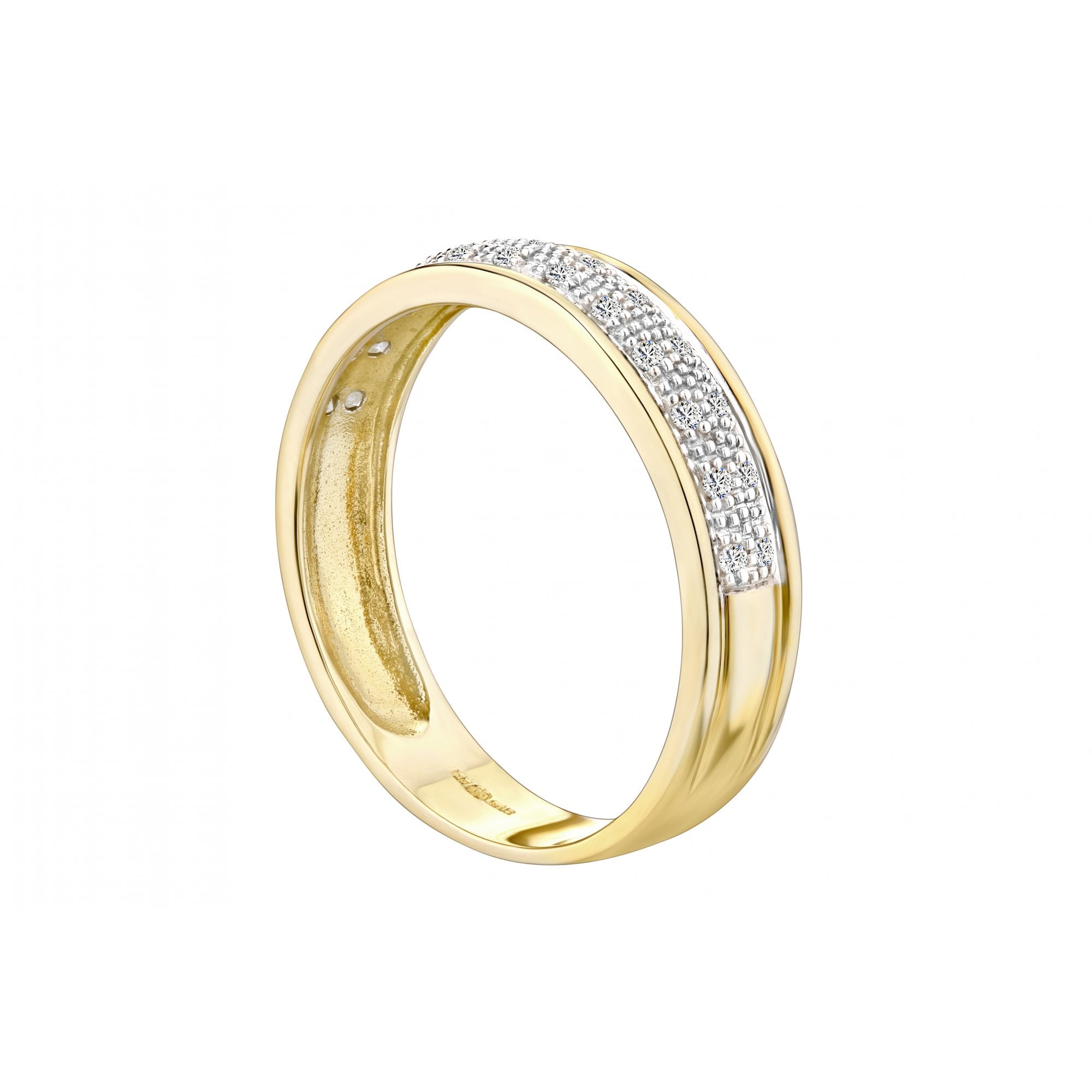 Diamond Wedding Ring - detail view | Prime Jewellery