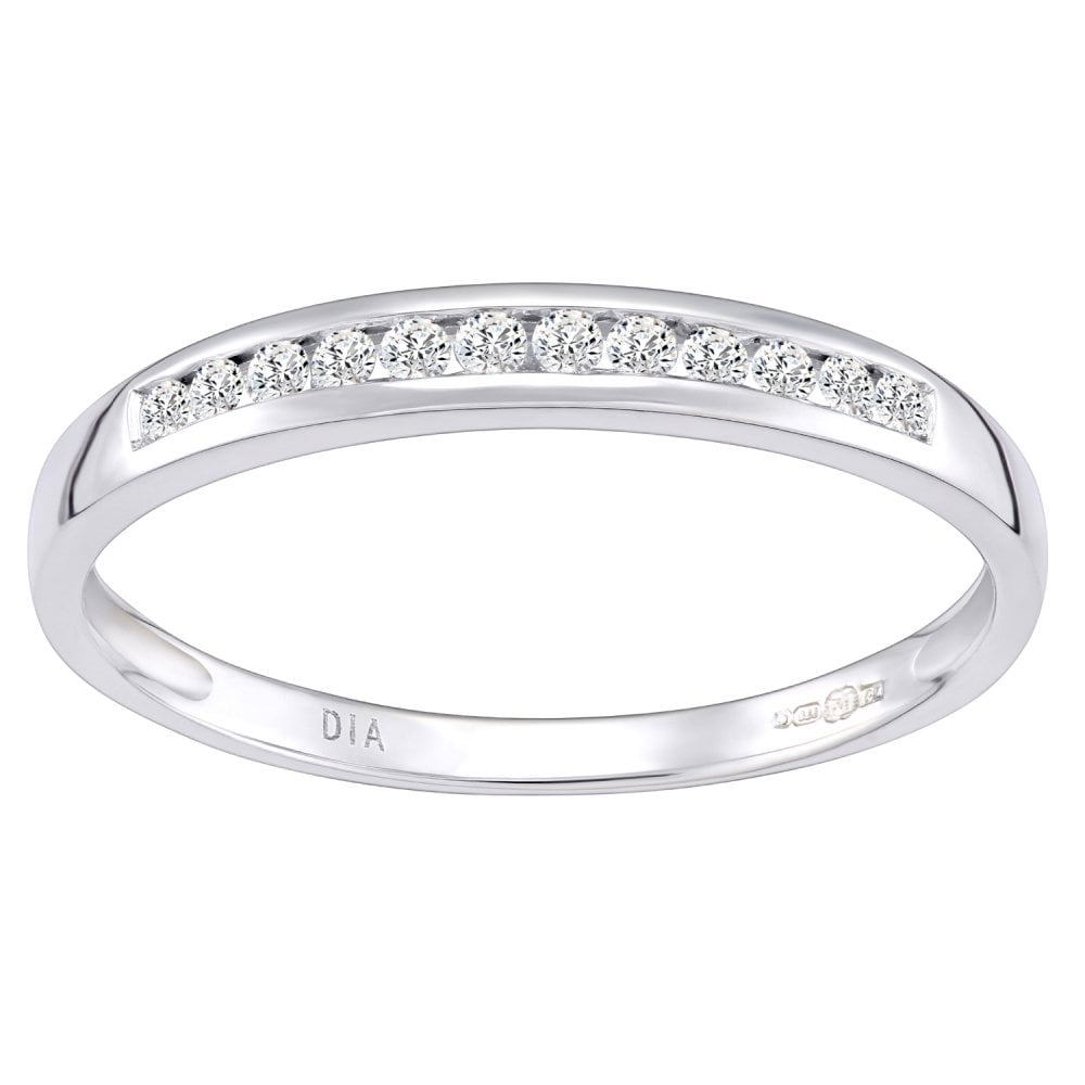 Diamond Eternity Band - detail view | Prime Jewellery
