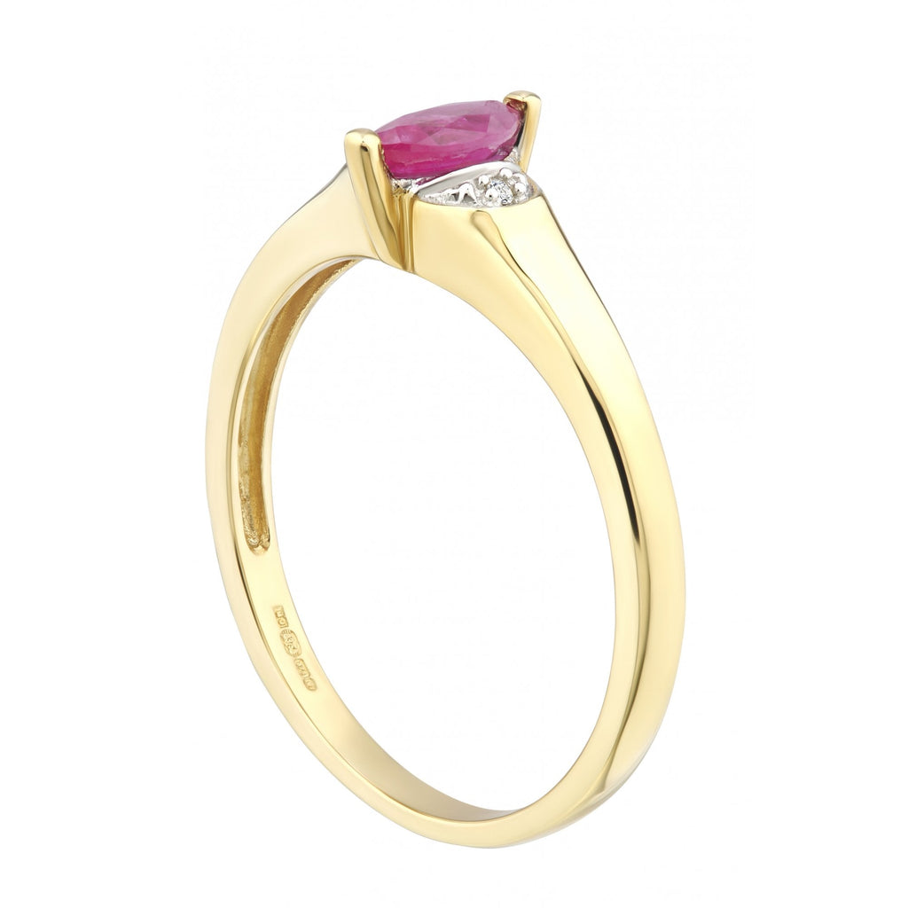 Diamond and Marquise - detail view | Prime Jewellery