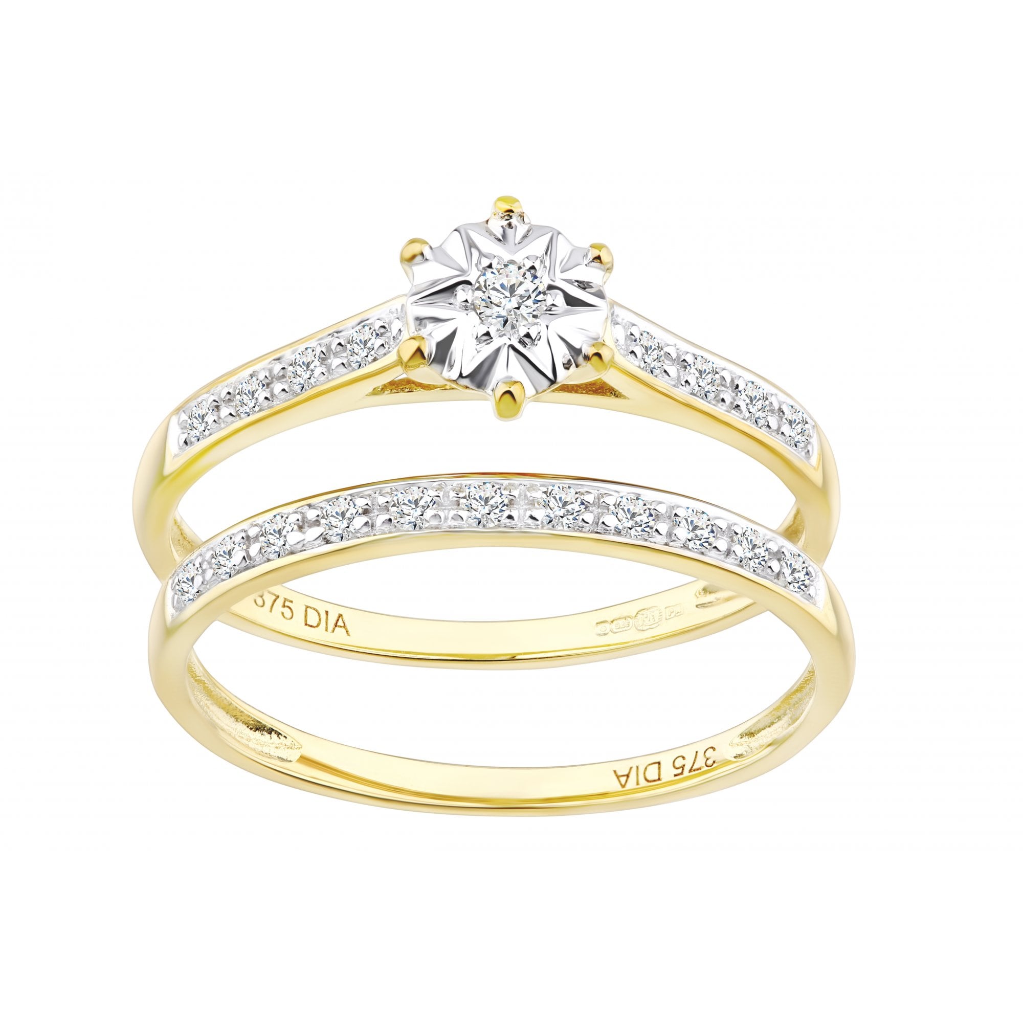 Diamond Solitaire and - detail view | Prime Jewellery
