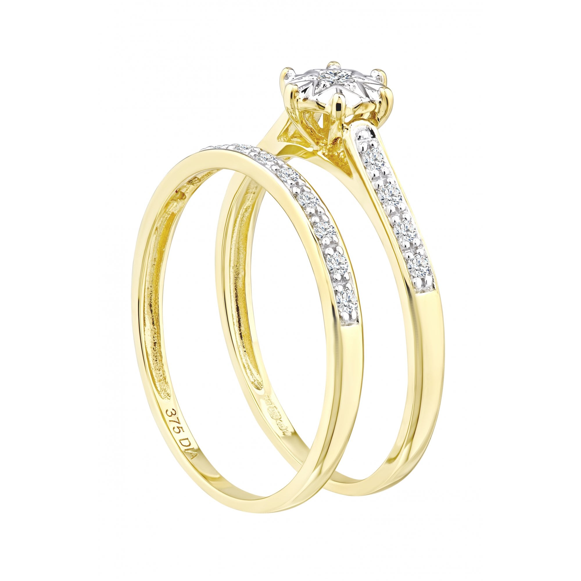 Diamond Solitaire and - detail view | Prime Jewellery