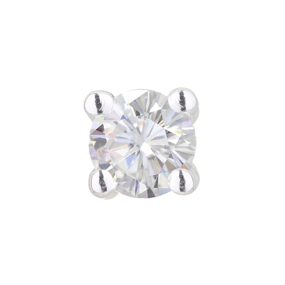 Diamond Stud Earrings - detail view | Prime Jewellery