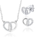 Diamond Infinity Earrings 9ct White Gold | Prime Jewellery