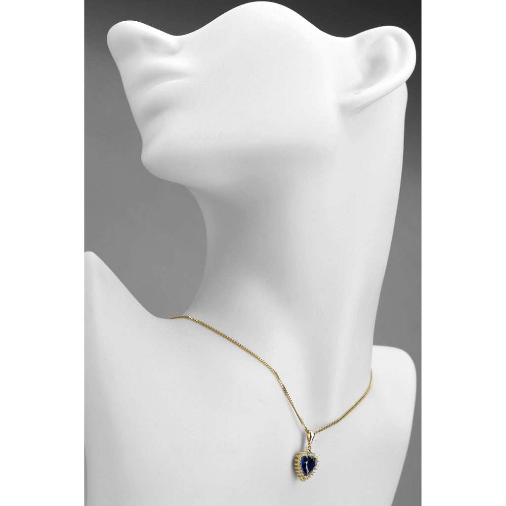 Sapphire Necklace - detail view | Prime Jewellery