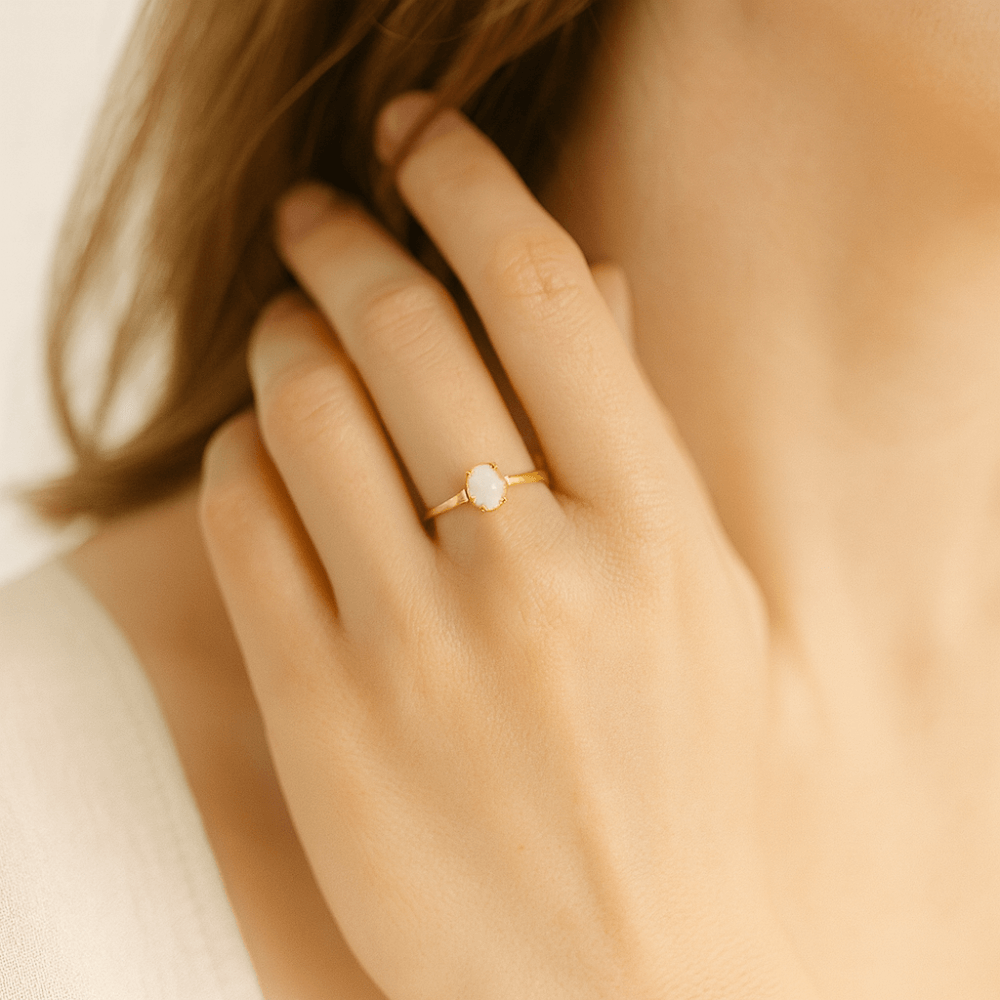 9ct Yellow Gold Pearl Ring