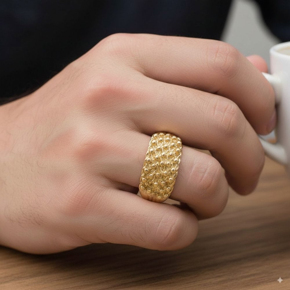 Bestseller 9ct Yellow Gold Keeper Ring 3 Grams Gold