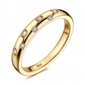Diamond Wedding Ring 9ct Gold | Prime Jewellery