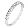 Diamond Eternity Band Ring 9ct White Gold | Prime Jewellery