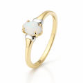 9ct Yellow Gold Opal Ring