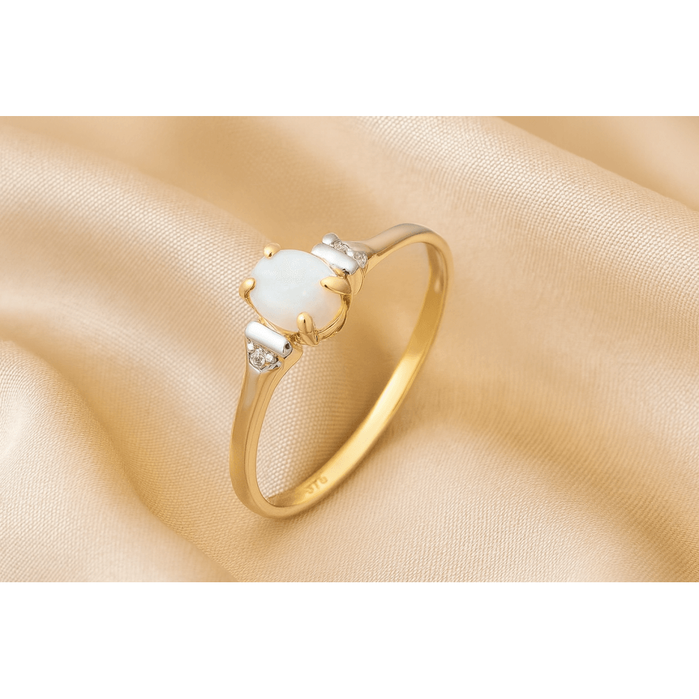 9ct Yellow Gold Opal Ring