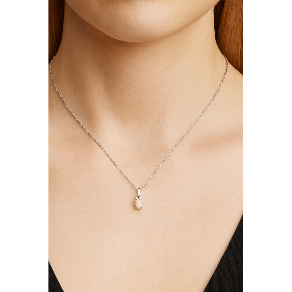Opal Necklace - detail view | Prime Jewellery