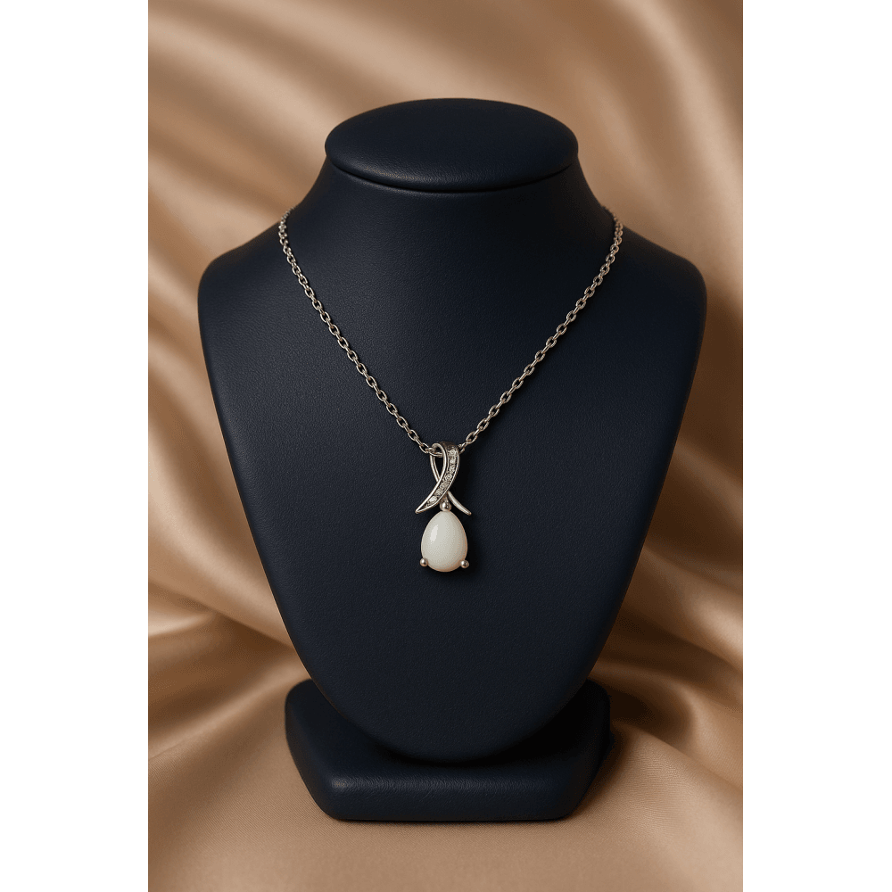 Opal Necklace - detail view | Prime Jewellery