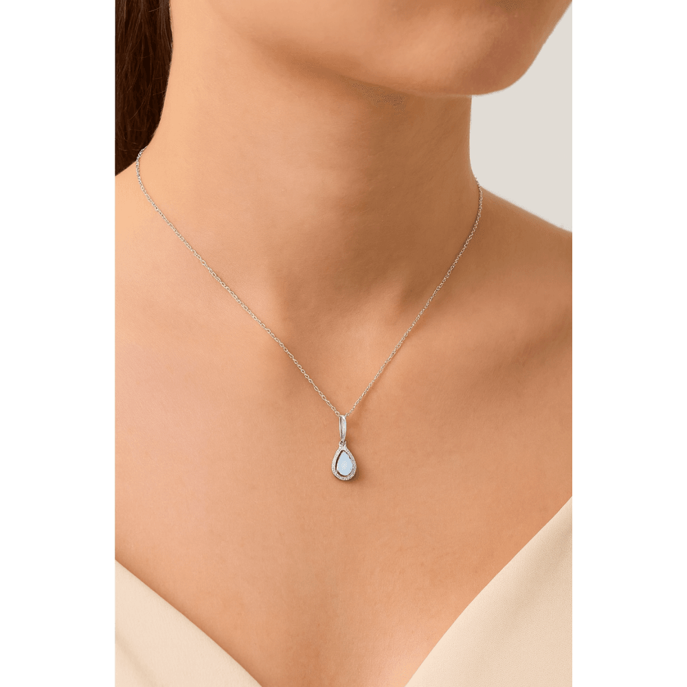 Opal Necklace - detail view | Prime Jewellery