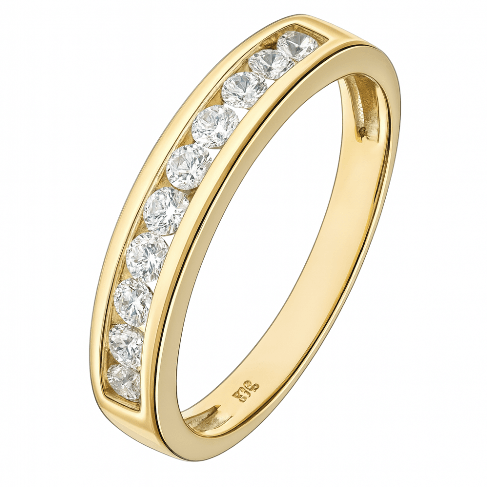 9ct Yellow Gold Eternity Ring