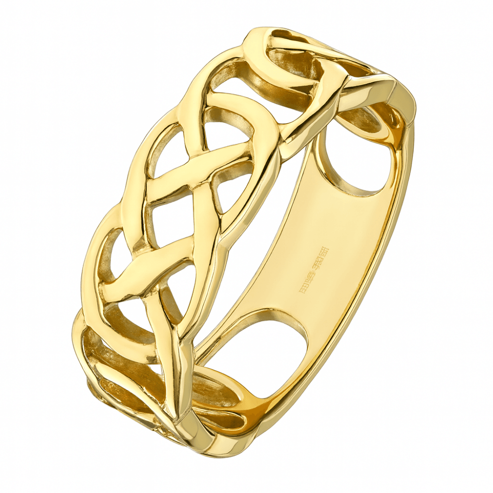 9ct Yellow Gold Band Ring