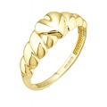 9ct Yellow Gold Dome Ring