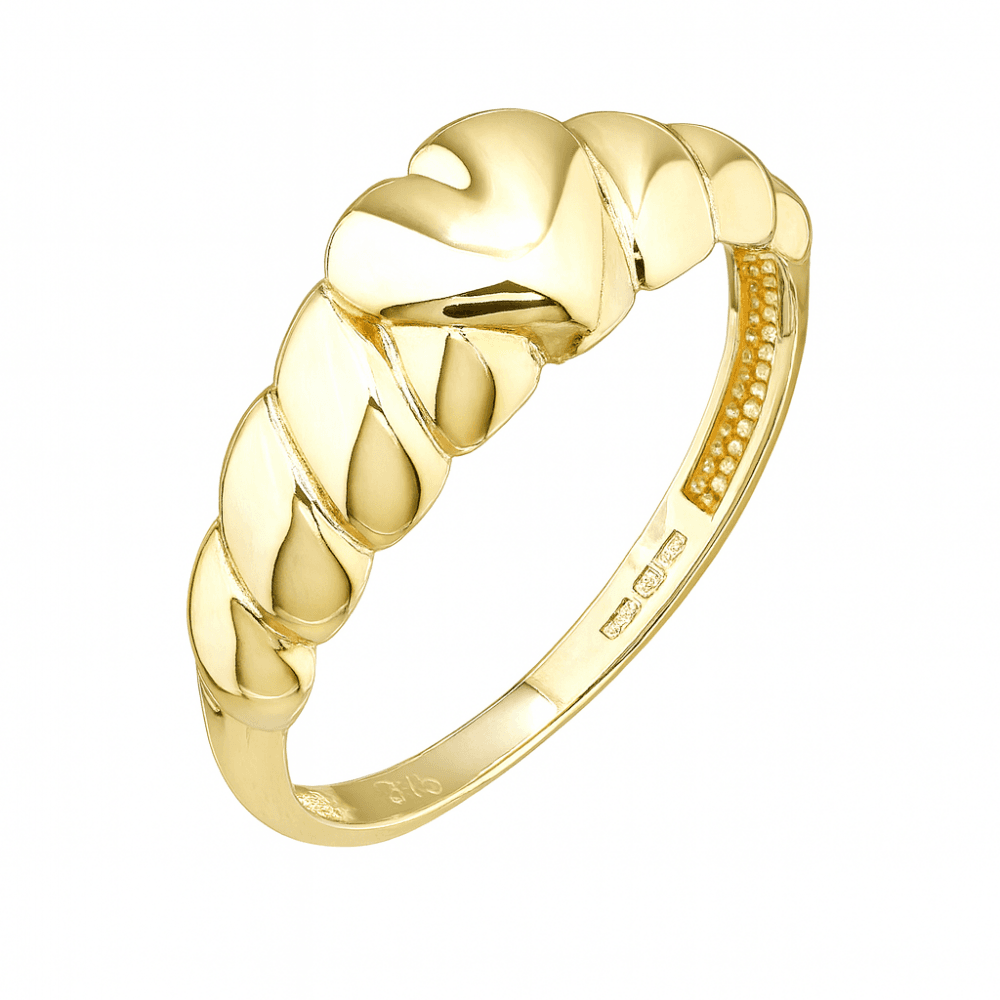 9ct Yellow Gold Dome Ring