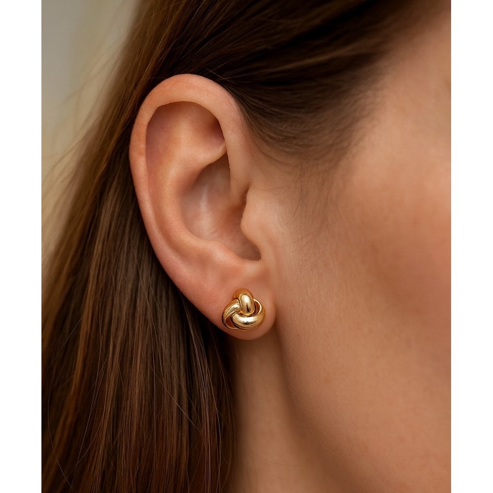 Love Knot Stud - detail view | Prime Jewellery
